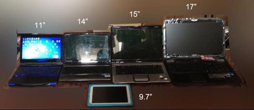 15寸17寸笔记本电脑尺寸（笔记本电脑15寸和17寸差距多大）-图1
