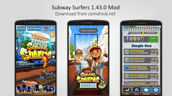 subway surf雪地版怎么下载正版？安卓subway surfersv1.0