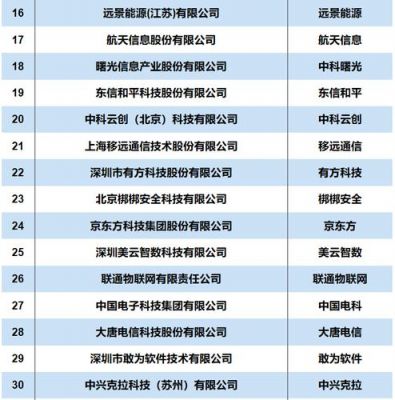 工业物联网企业（工业物联网企业十强）