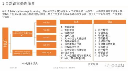 人工智能自然语言处理应用（人工智能 自然语言）