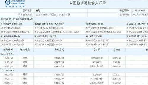 湖南移动通信详单查询（湖南移动业务查询）-图3