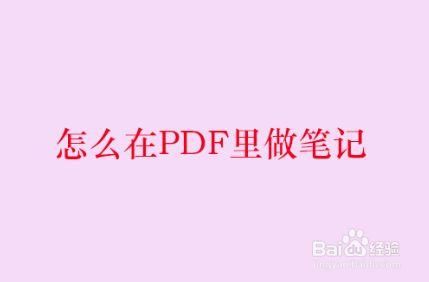 如何用电脑pdf做笔记（如何用电脑pdf做笔记文件）-图1