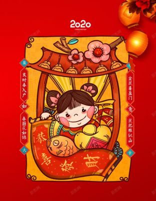 2017年年画电脑壁纸（2020年新年电脑壁纸）-图1