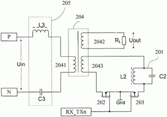 电力线载波通信耦合电路（电力线载波接入）-图1