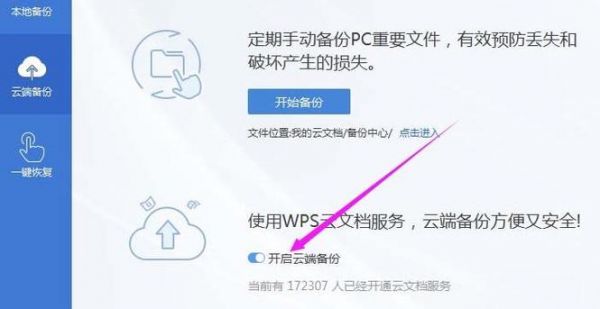 wps云端备份（wps云端备份是什么意思）