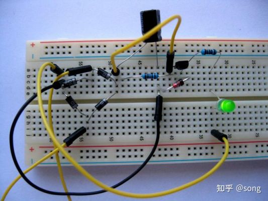 用面包板做交通信号灯（面包板红绿灯实验的总结）