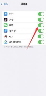 苹果通信录权限设置（苹果手机设置通讯录权限在哪）-图3