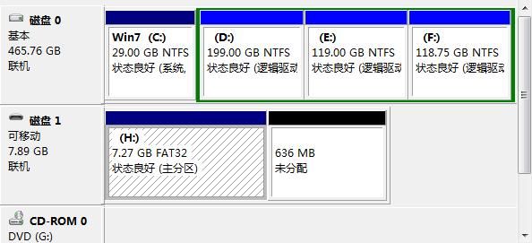 电脑硬盘主分区（电脑硬盘主分区良好,另一个未分区）-图3